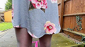 Kelly Cd Feeling Horny In The Garden