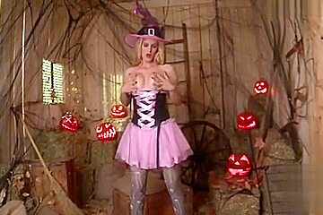 Kinky Halloween Masturbation