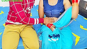 Komal Bahut Hi Khubsurat Hai Sadi Aur Blouse Very Sexy Komal Bhabhi