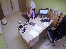 LOAN4K Loan agent bangs teen 18+ student 18+ because her wallet is empty