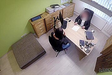 LOAN4K  Skinny miss pays with sex for realization of business plan