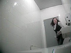 Lady in the bathroom 2