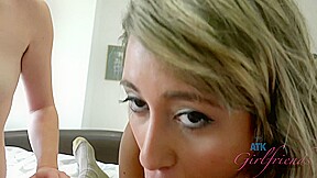 Lara Brookes And Marina Angel Seducing Hard Dick In Pov