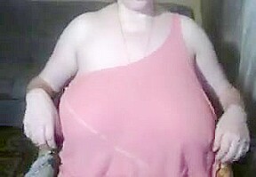 Large natural tits ass up babe