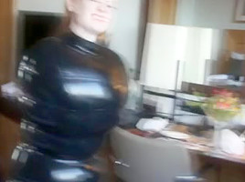 Latex inflatable sack estim