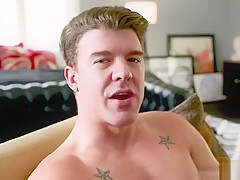 Latin gay threesome with cumshot
