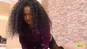 LatinChili Curvy Mature Sharon Solo Masturbation