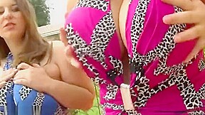 Latina sex video featuring Lexxxi Lockhart and Angelina Castro