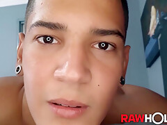 Latino Jock El Diablo Teases His Massive Dick Solo