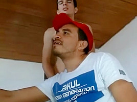 Latinos with big dicks having fun again