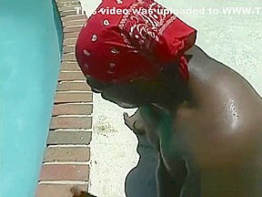 Lauren underwater blowjob