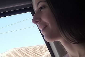 Leila in hardcore shagging on vacation in hot amateur video