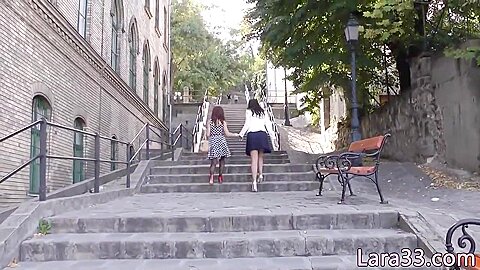 Les Milf Pussyrubbing And Fingering Cute Babe