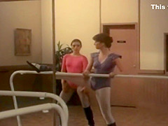 Lesbic girls get sensual in the jazz room