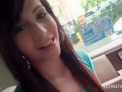 Lina Paige In Latina In Sexy Ass Sucks A Hungry Dick In Pov