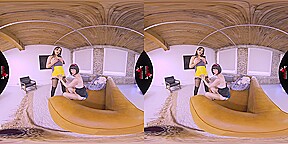 Lingerie love and devotion with Julia and Tindra Frost