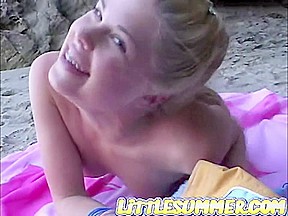 Little Summer show her teen 18+ Pussy and Tits