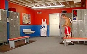Locker room