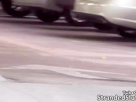 Lost teen 18+ Sarai got rescued by a dude from the streets