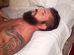 Louis L'amour throatfucks a twink
