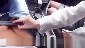 Lovely Nurse Hitchhikes To Please A Strangers Cock In Public