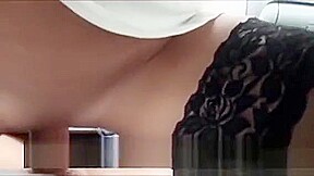 Lovely Nurse Hitchhikes To Please A Strangers Cock In Public