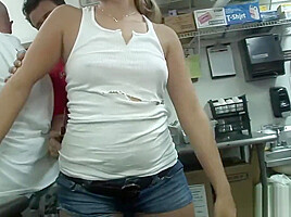 Lovely babes enjoy exposing their tatas