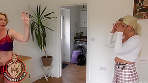Luke Hardy - Stepmom And Step daughter Fuck Boyfriend