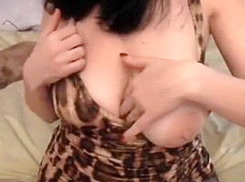 MILF titjob and sexy feet in mules show