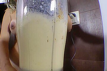 Maid Swallow Diarrhea Milk Shake From M