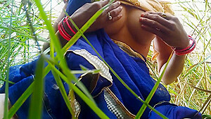 Making Nude Video By Village Girl For Her Boyfriend In Fields