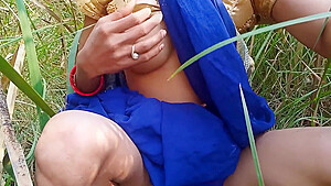 Making Nude Video By Village Girl For Her Boyfriend In Fields