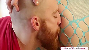 Mandy Mitchell In Blonde Tgirl Dominates And Assfucks A Plumber