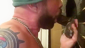 Married Black Dudes Use DL Philly Gloryhole