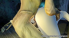 Matian Attacks Her Back Door - FreeMonsterPorn
