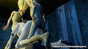 Matian Attacks Her Back Door - FreeMonsterPorn
