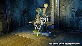 Matian Attacks Her Back Door - FreeMonsterPorn