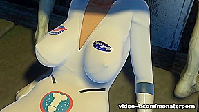 Matian Attacks Her Back Door - FreeMonsterPorn
