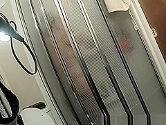 Mature wife shower and dressing