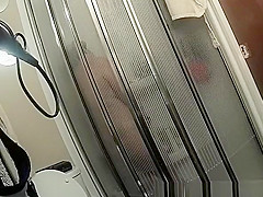 Mature wife shower and dressing