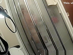 Mature wife shower and dressing