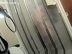 Mature wife shower and dressing