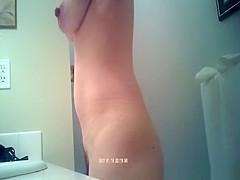 Mature woman big hard nipples and hairy pussy