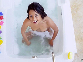 Maya Bijou In Frolic teen 18+ Girls Jumps Up On My Swollen Cock After Shower