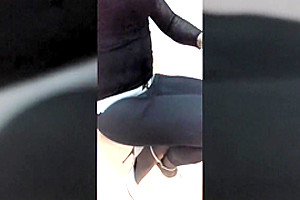 Me In Tight Leggins Home Before Go Outdoor