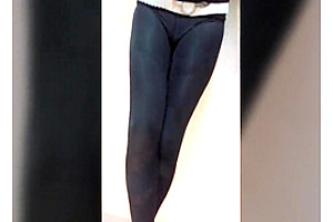 Me In Tight Leggins Home Before Go Outdoor