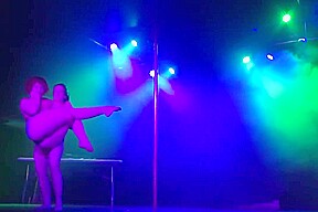 Me and Lucky Double Pole Dance