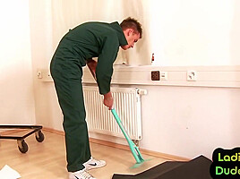Mean brits pegging useless male sub