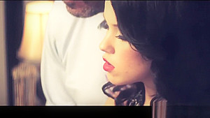 Megan Rain deepthroats her man before facial