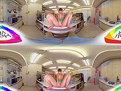 Megumi Shino in Creampie at CVS - HoliVR
